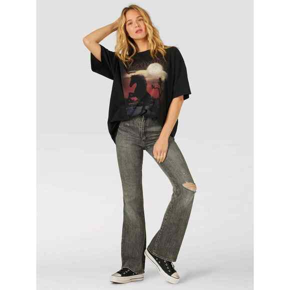 Wrangler Westward 626 High Rise Bootcut Jeans in Lava Stone NWT Size 26 - Picture 1 of 5